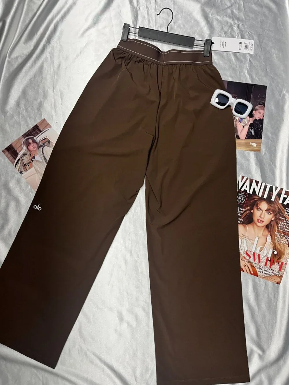 🏈ALO Yoga Suit Up Trouser Coffee Brown (Regular)🎻slim‑tailored